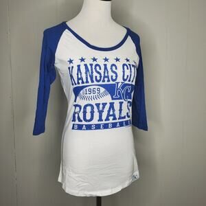 MLB Kansas City Royals Henley Tee, S